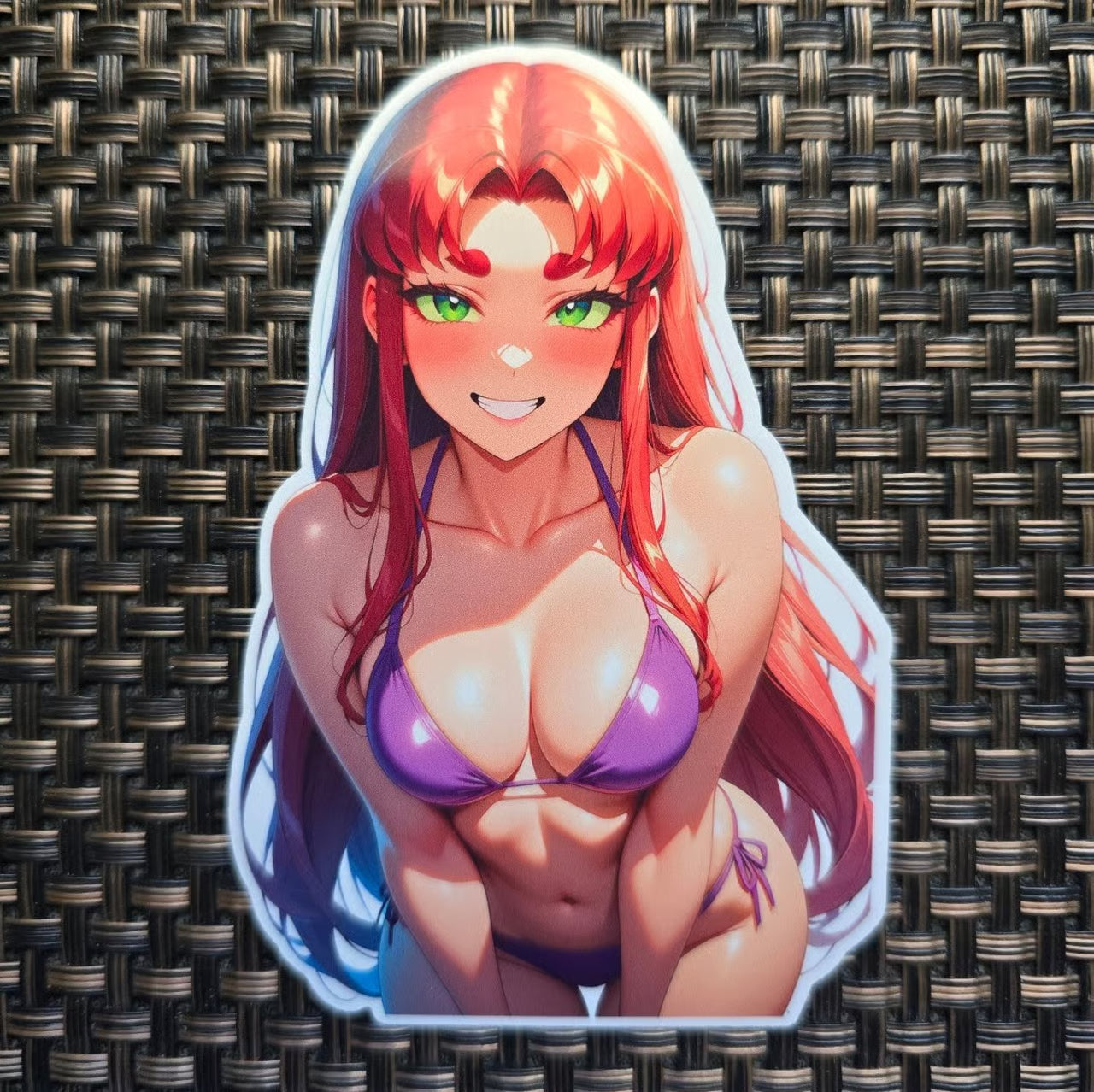Starfire Teen Titans DC bikini waifu sticker