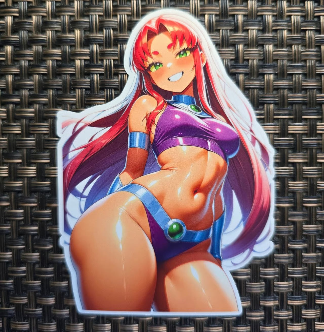 Starfire Teen Titans DC kawaii waifu sticker