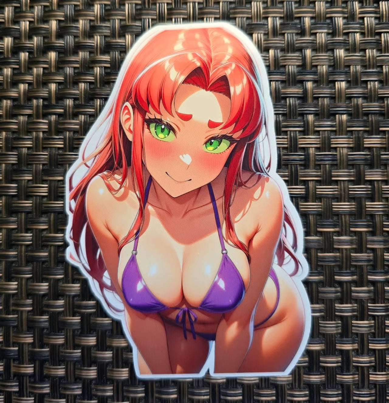 Starfire Teen Titans DC bikini waifu sticker